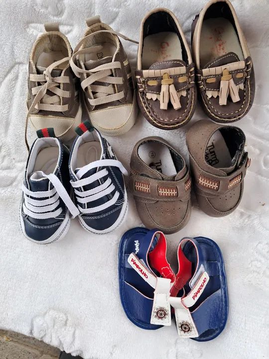 Sapatos de bebê - tam.15 