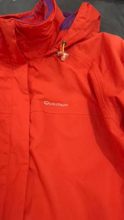 Jaqueta impermeável quechua - Foto 2