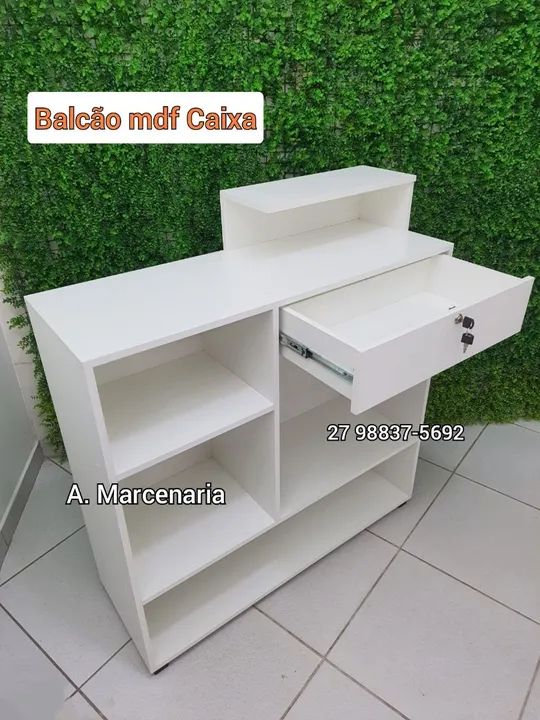 Balcão mdf Caixa 
