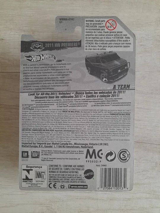 HOT WHEELS A TEAM 2011 - Foto 3