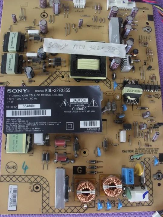 Tv Sony KDL 32 EX 355 placas - Foto 2