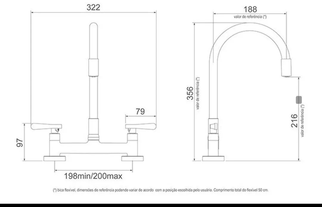 Torneira Misturador de mesa Lorenzetti - Foto 2