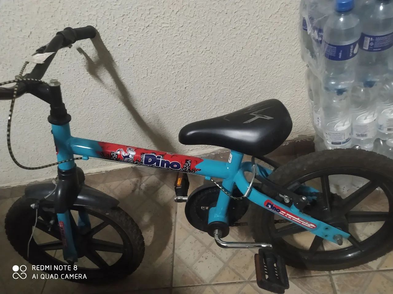 Bicicleta Infantil Dino Azul