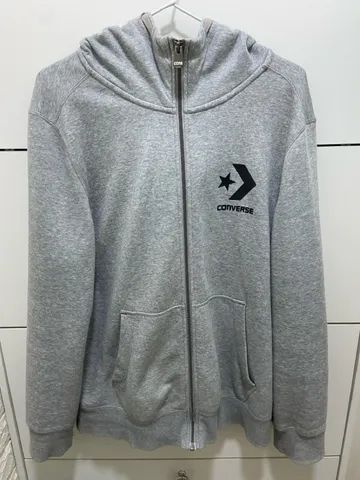 Blusa Moletom com zíper Converse - Roupas - Mooca, São Paulo 1269872569 |  OLX