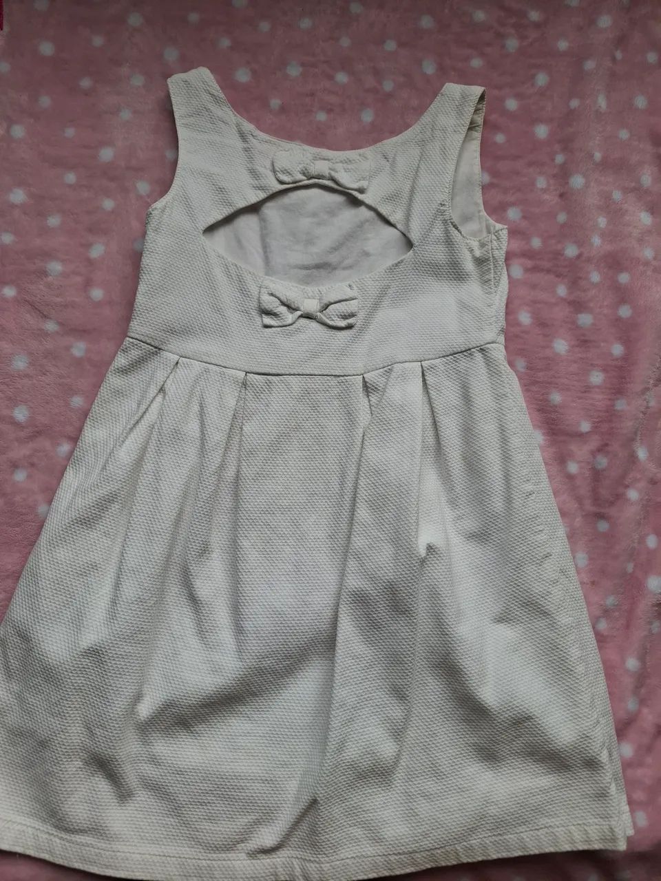 Vestido infantil branco - Foto 2