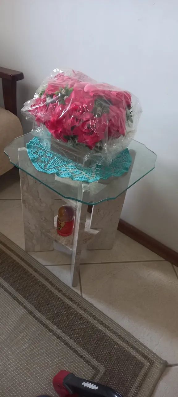 Mesa de canto em mármore  - Foto 4