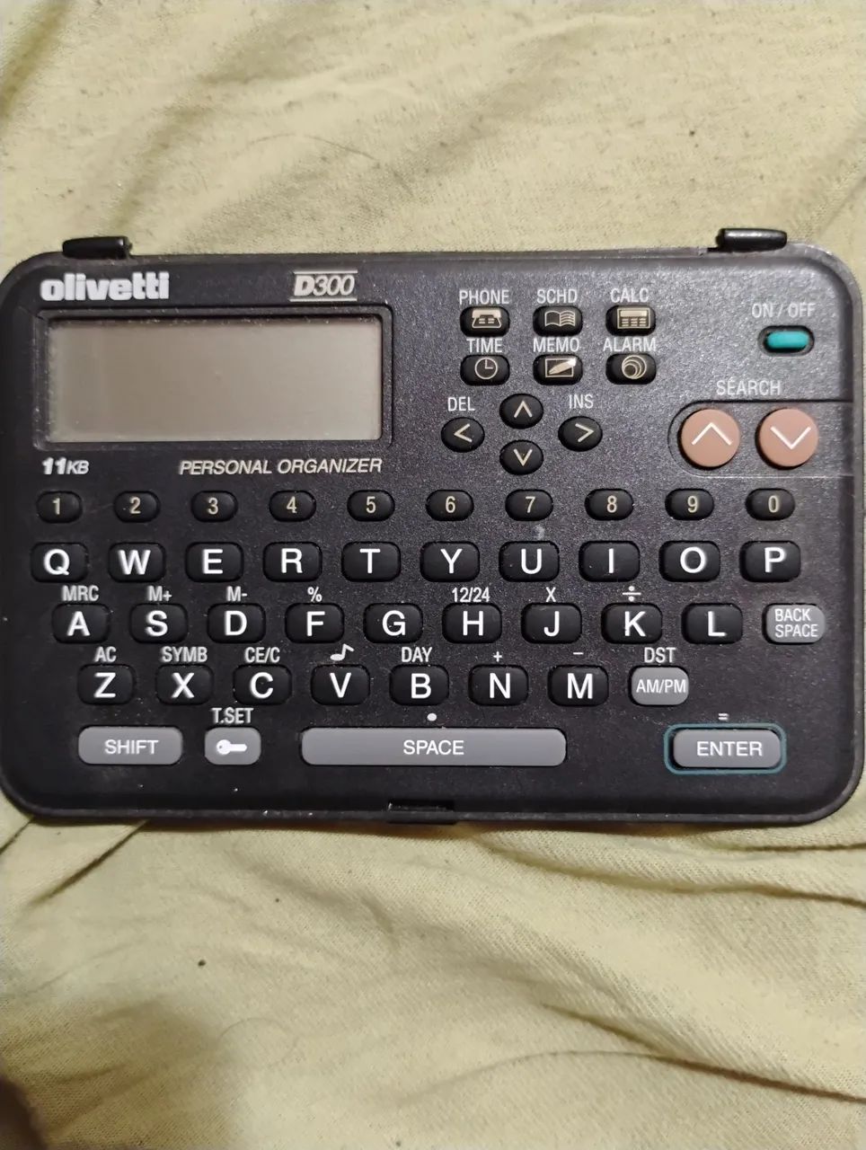Antiga Calculadora Organizadora Olivetti D300