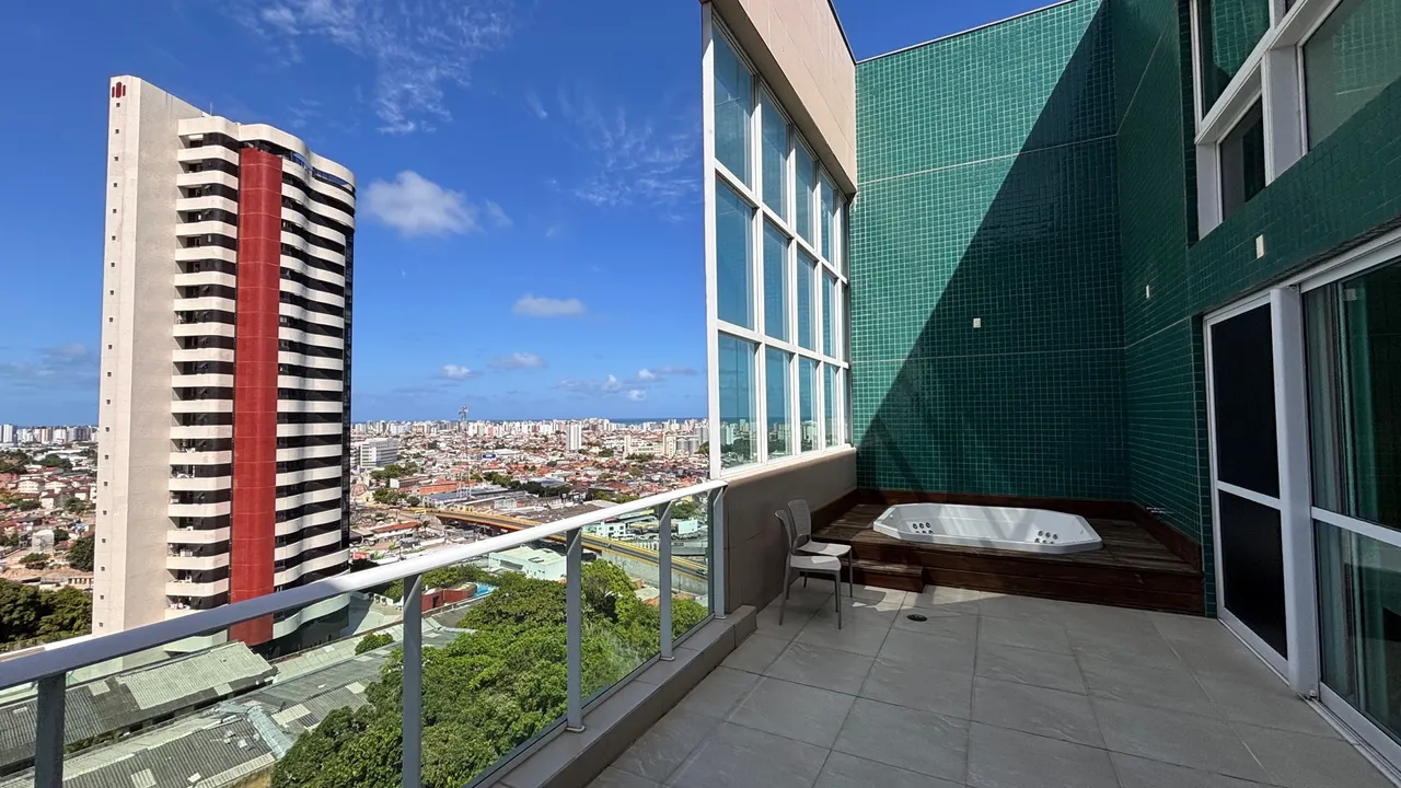 Aluguel Apartamento Cobertura Mobiliada | 1 Quarto | Vista Panorâmica | Varandas do Alto