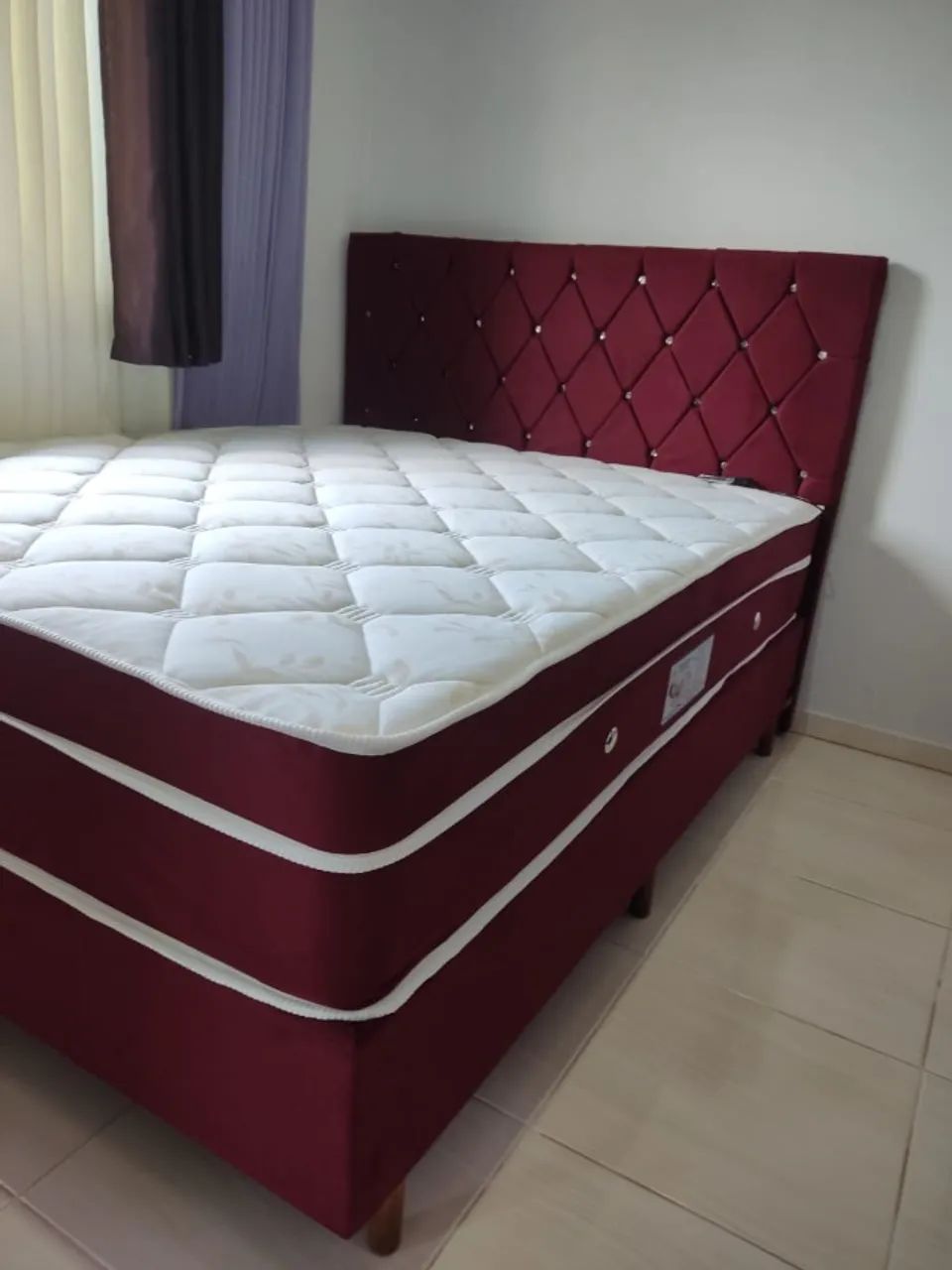 Colchão Massageador Premium + Cama Box e Cabeceira GRÁTIS - 