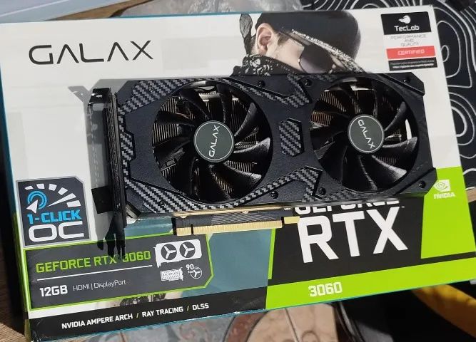 めぐ　GALAX GEFORCE RTX3060 完動中古 NVIDIA GEFORCE RTX 3060 搭載 12GB グラフィックボード GG-RTX3060