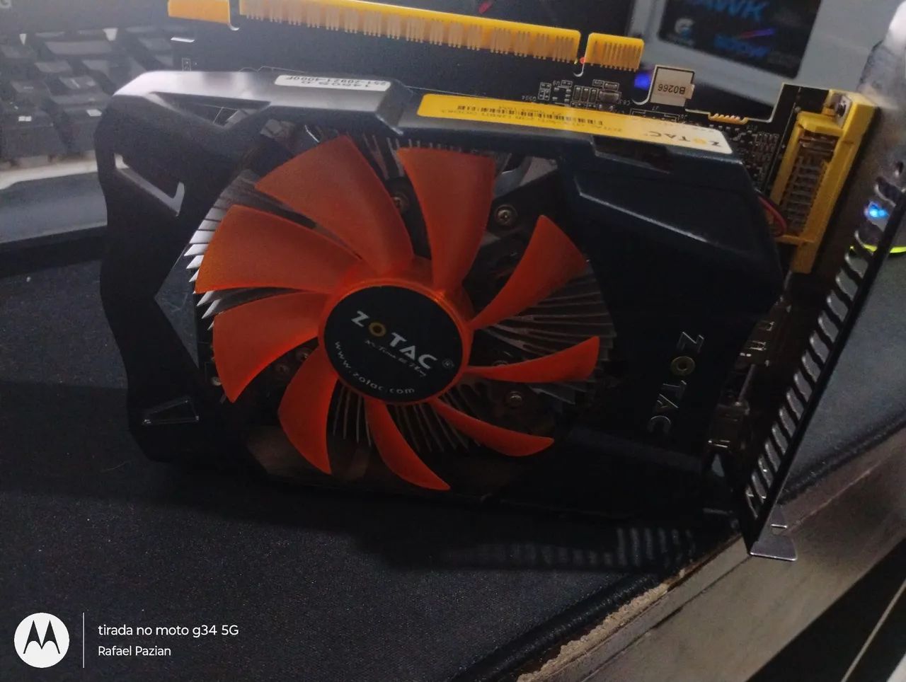 Placa de Vídeo Zotac GeForce GTX750ti (COM DEFEITO)