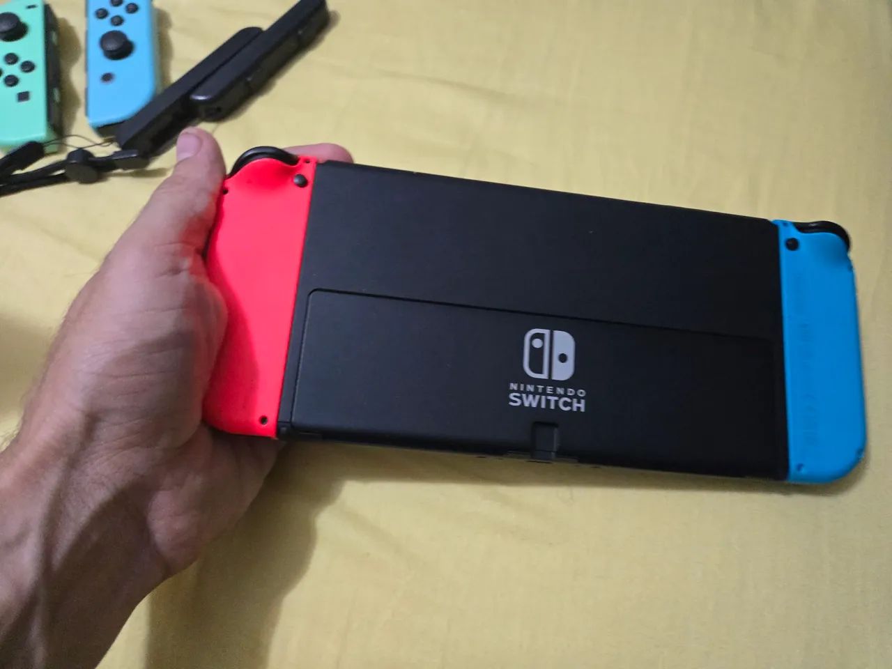 Nitendo Switch Oled + Acessórios + 1 jogo (Megaman) - Foto 5