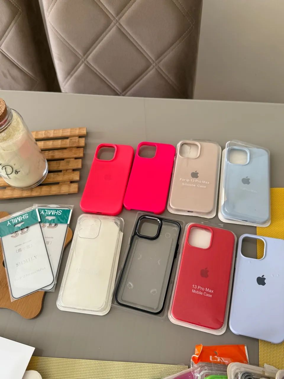 iPhone 13 Pro Max 128 em perfeito estado+ 9 capinhas e 2 película e cabo - Foto 4
