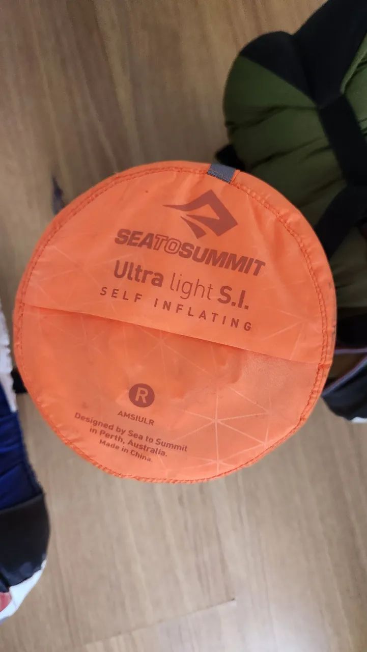 Colchão auto inflavel isolante sea to sumit ultralight
