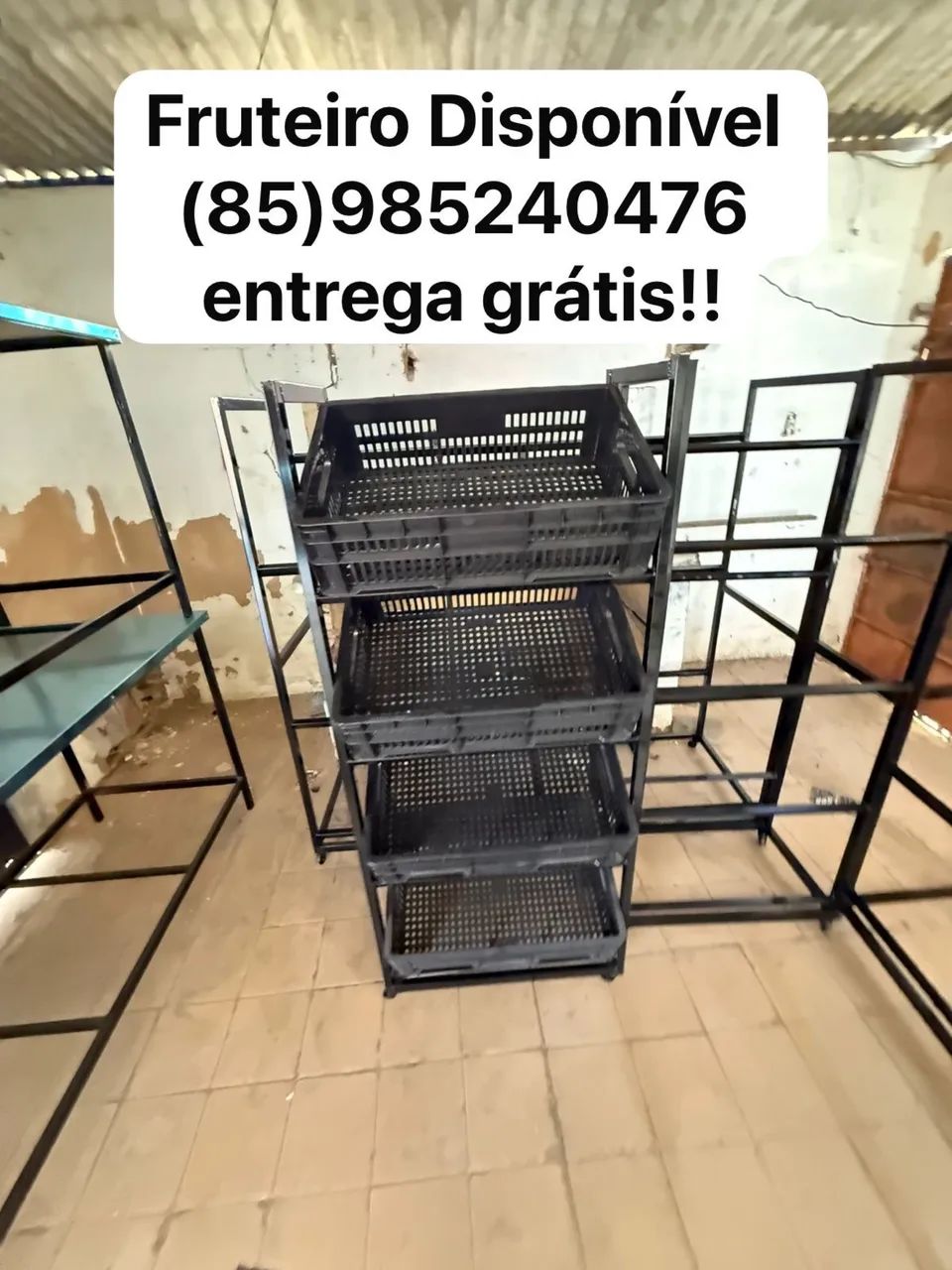 Fruteiras de Metalon Caixas Plásticas  - Foto 5