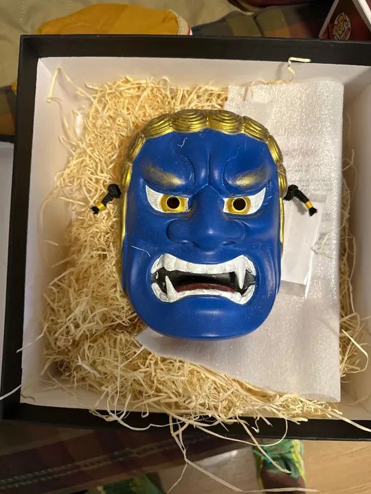 Máscara Tradicional Japonesa Oni