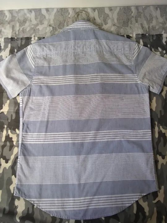 Camisas de Botão Listrada  - Foto 5