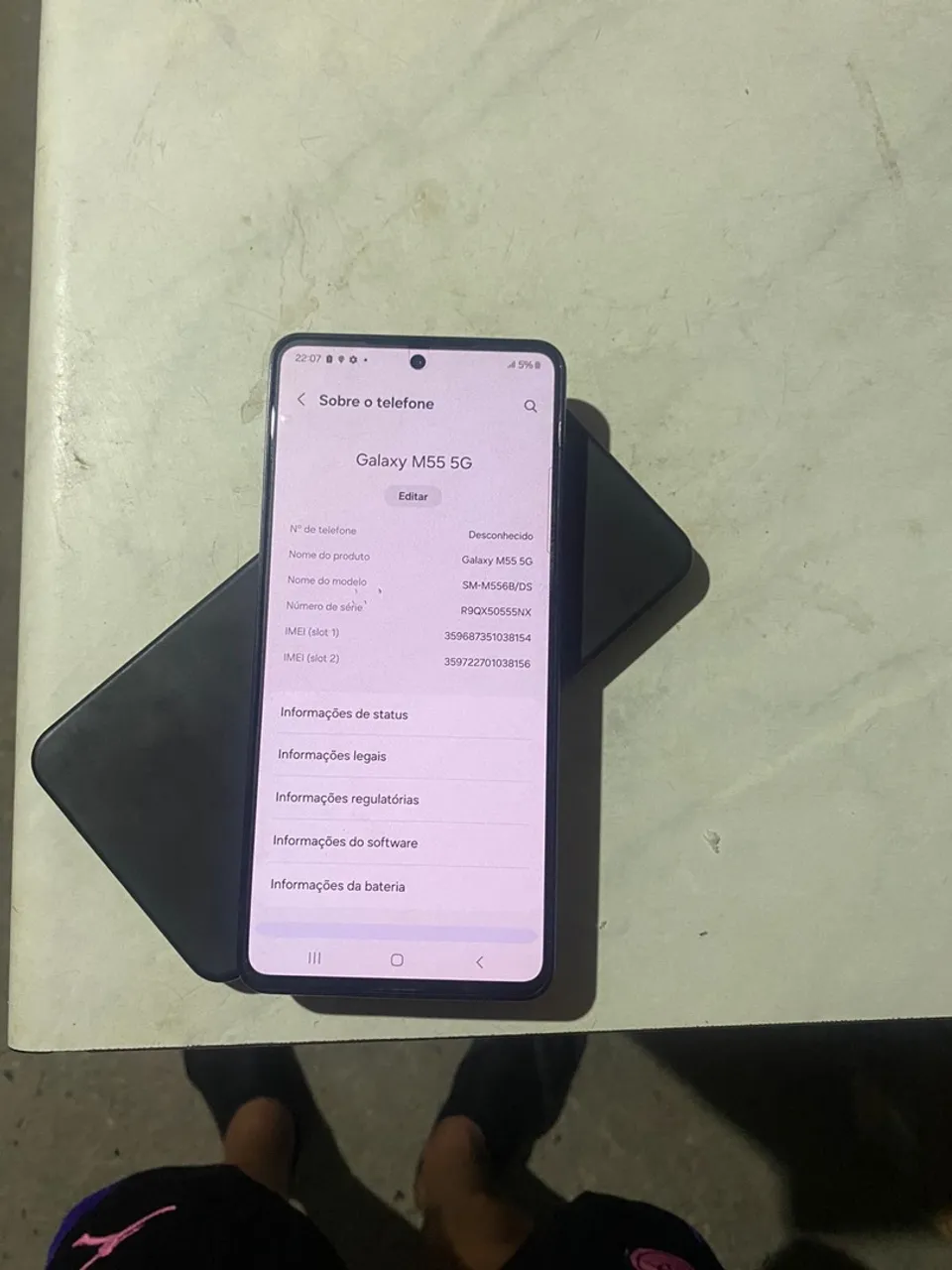 Samsung Galaxy M55 5G - Desempenho Incrível!