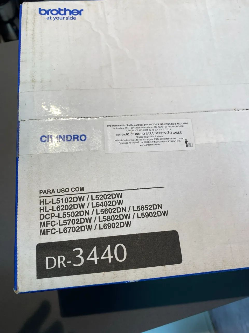Cartucho De Cilindro Brother Original Dr3440 Dr-3440 - Foto 2