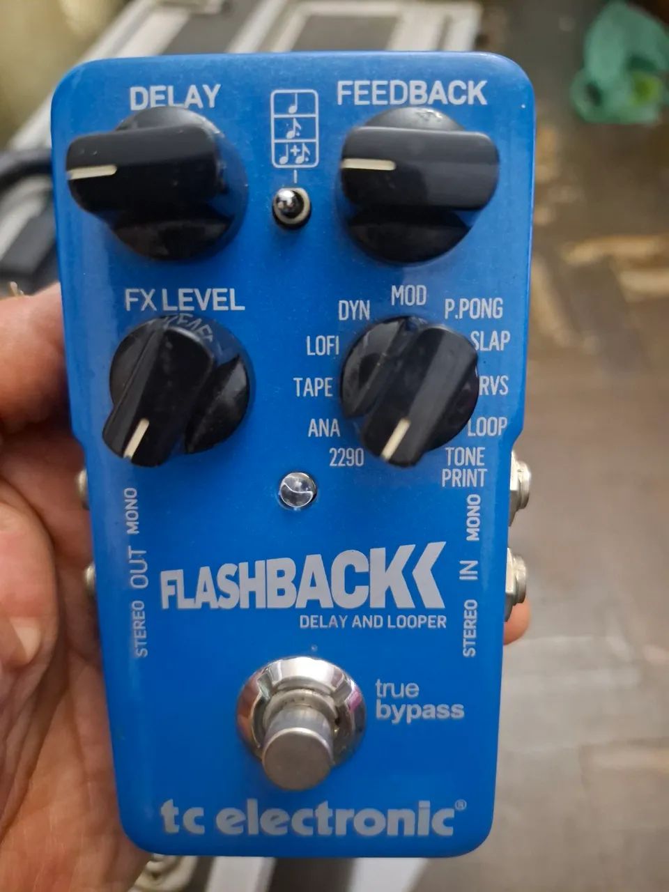 Pedal Flashback Delay Looper novíssimo 
