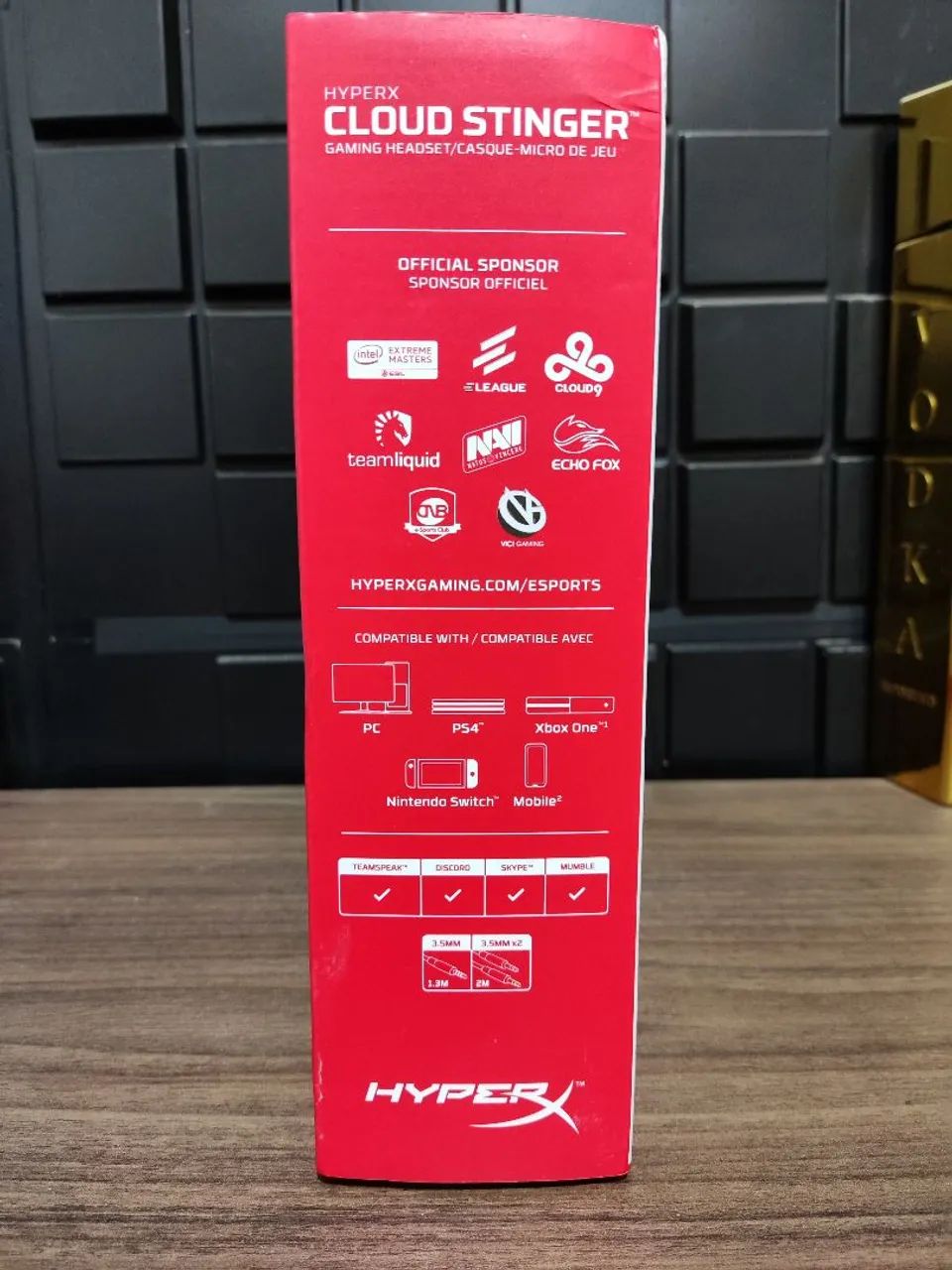 Headset HyperX Cloud Stinger lacrado 64289667686274122
