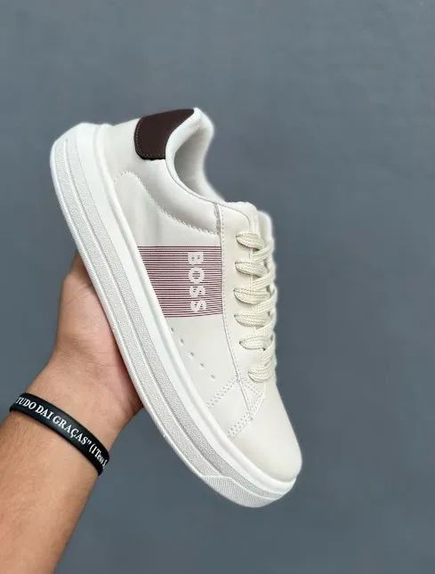 Tenis masculino Boss white