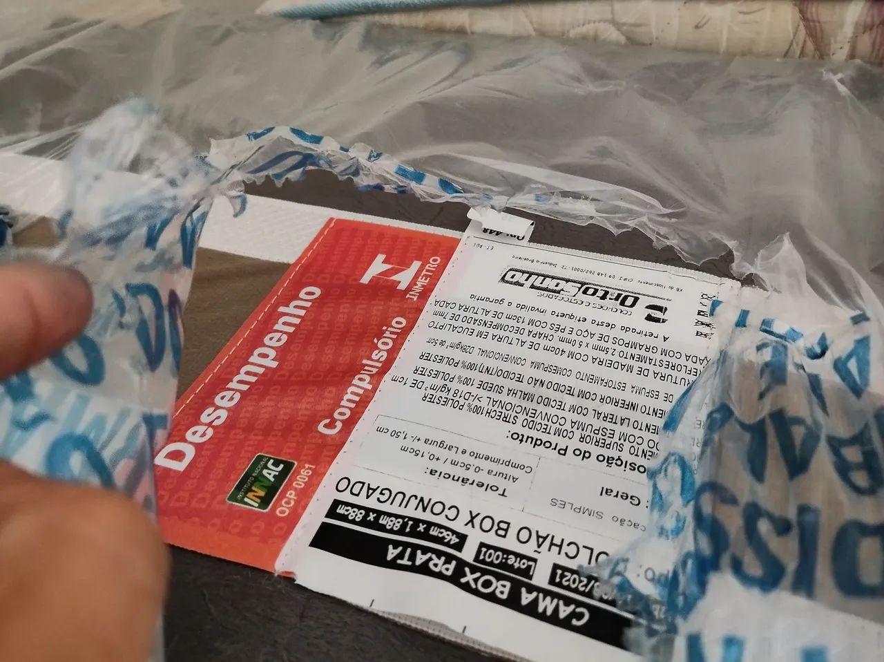 Vendo cama box conjugado de solteiro, marca Ortobom.  - Foto 4