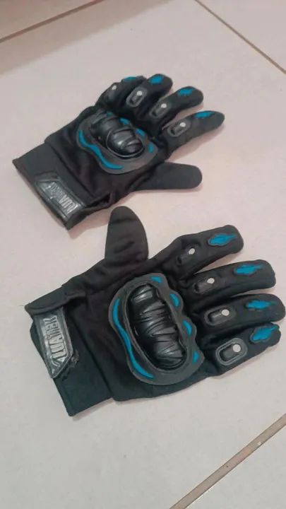Luvas de Motociclista - Proteção e Estilo - Foto 4