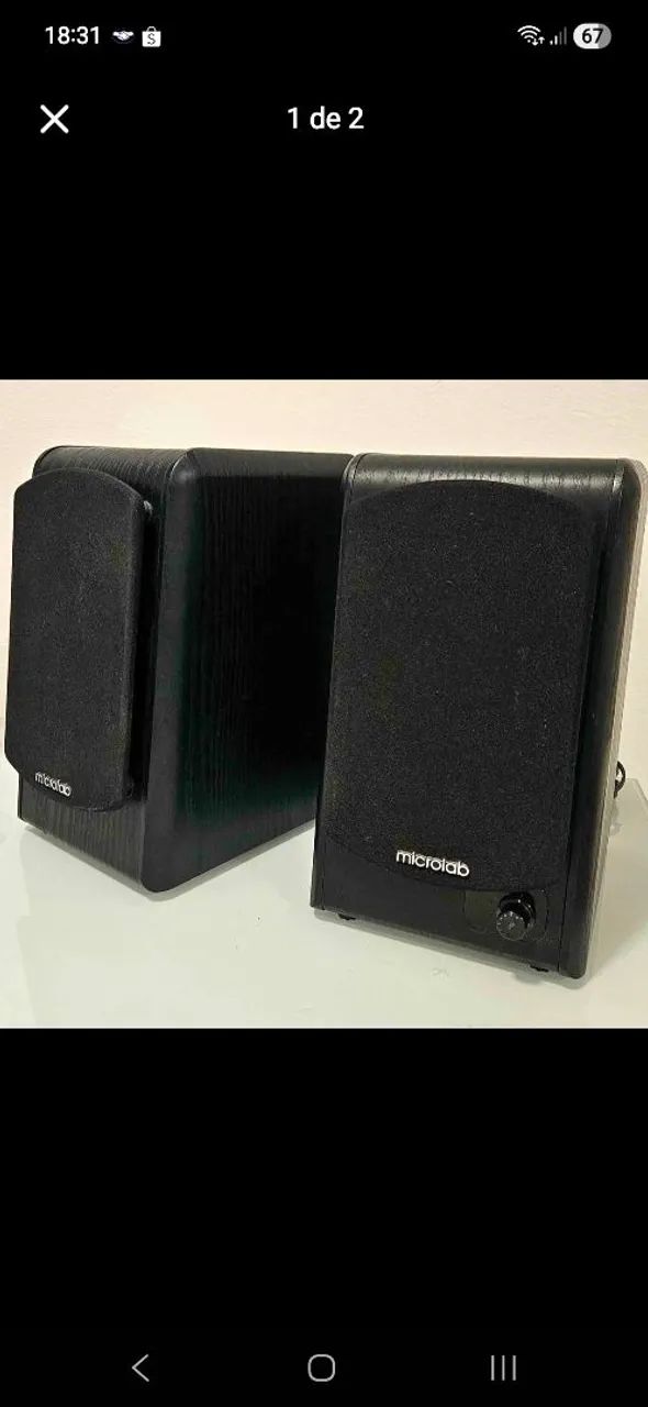 Monitor de audio Microlab B77