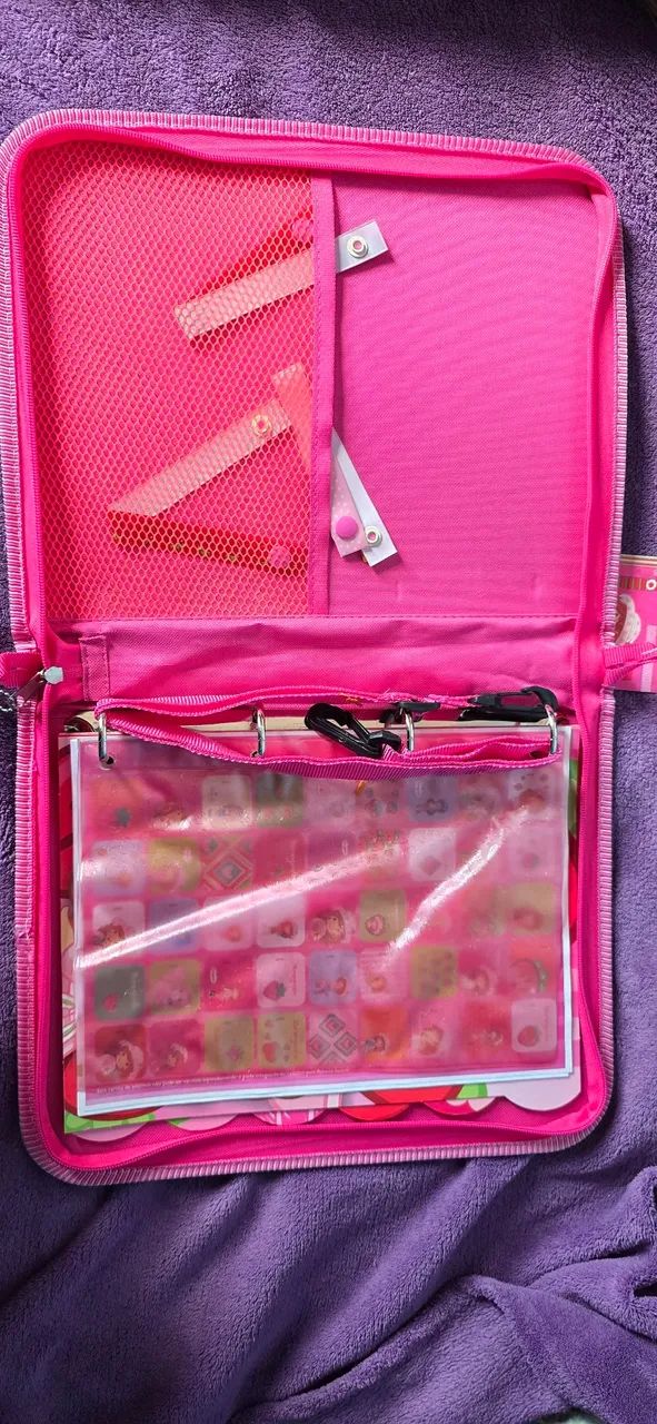 Fichario Moranguinho Y2K Completo  - Foto 5