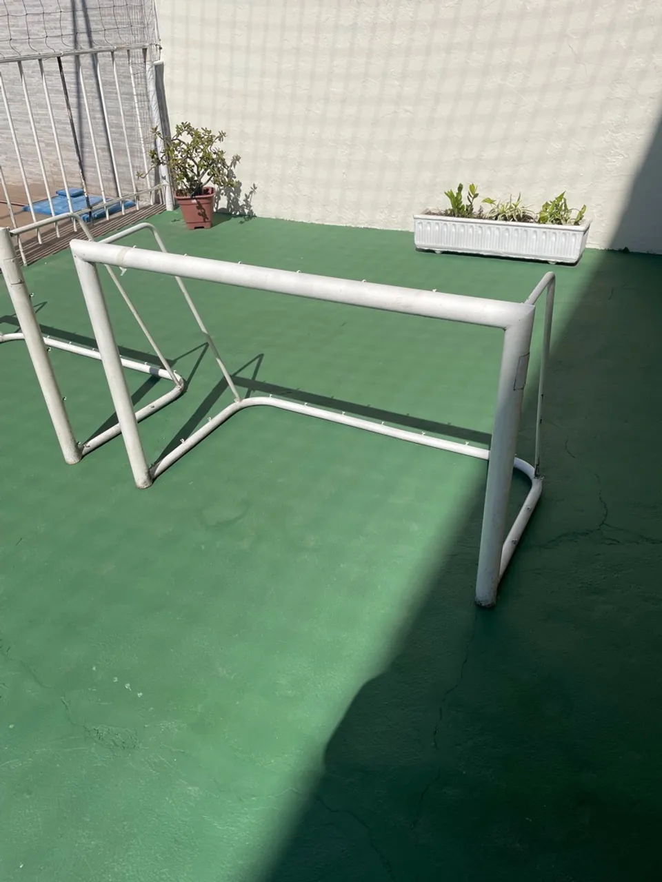 Par de Traves de futebol : tamanho 70 cm de altura 1,21 de comprimento