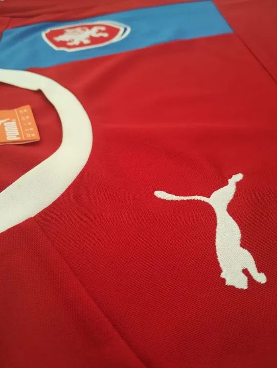 Desapego - Camisa de Futebol da República Tcheca - Puma - Foto 2