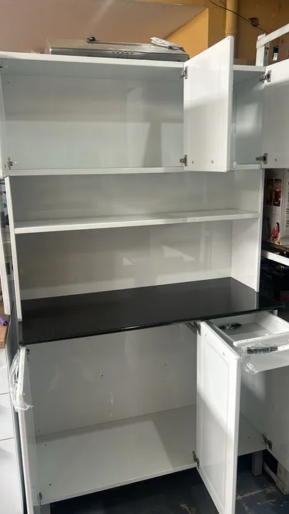Armário de cozinha Itatiaia 1,05mt Kit rose