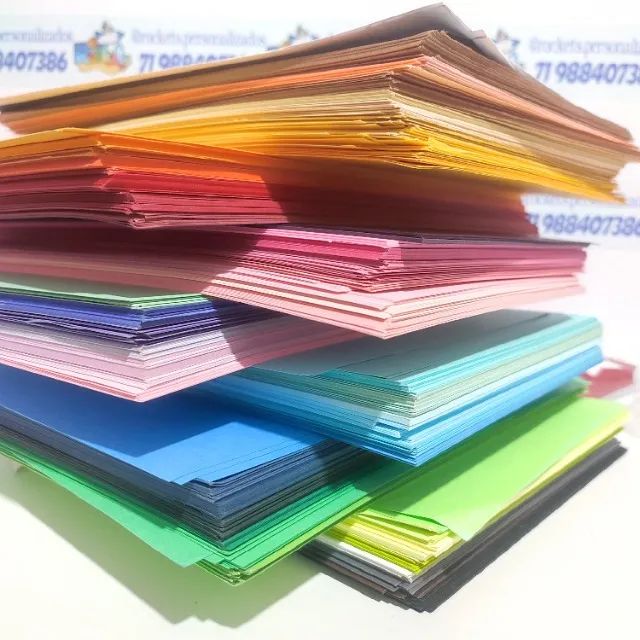 Papel Color Plus A4 - 700 folhas  - Foto 2