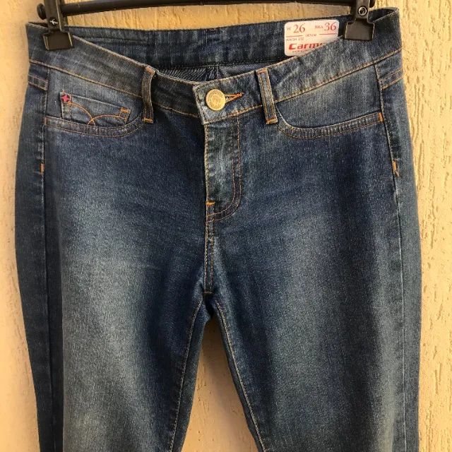 Calça Jeans Feminina Da Marca Carmim  - Foto 5