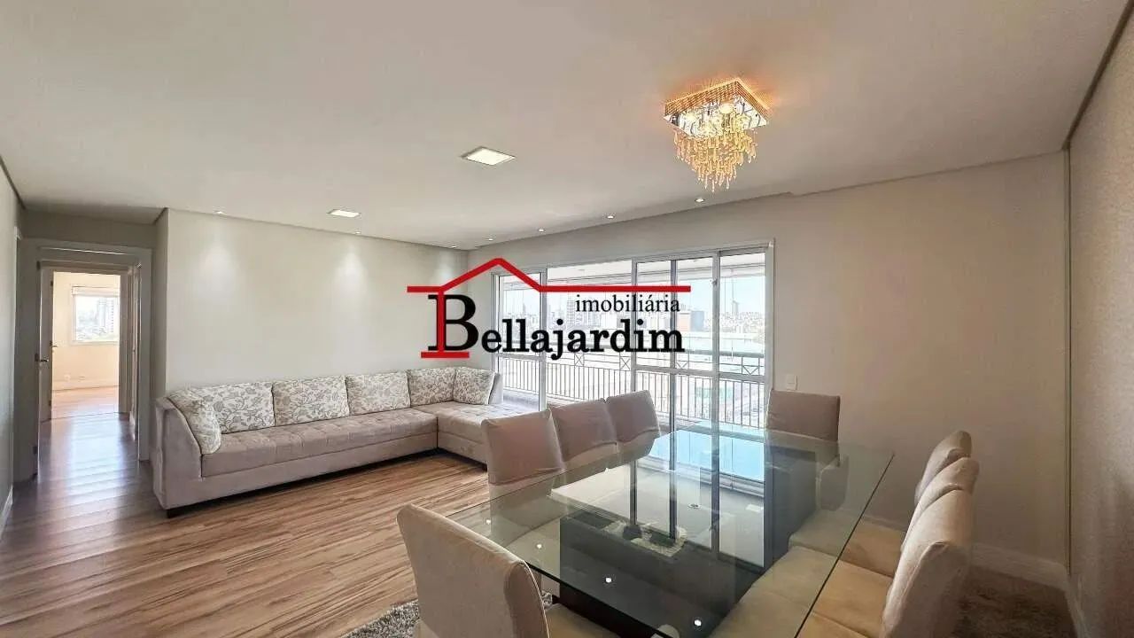 Apartamento no Edifício Ventura, Bairro Jardim em Santo André, 133m² area útil