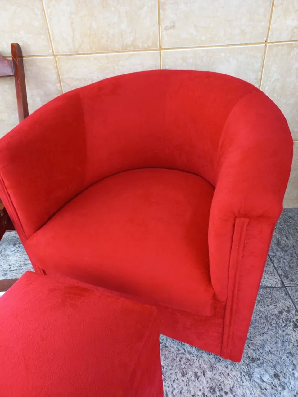 Poltrona+ Puff Combo Perfeito - Foto 4