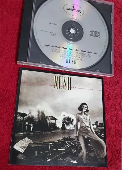 Cd Rush - Permanent Waves - 1980 impecável - Foto 2