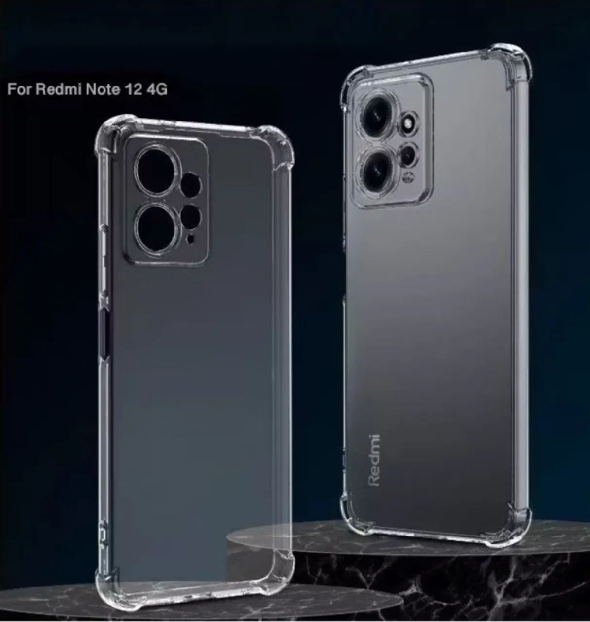 Capa de Celular Xiaomi Redimi NOTE 12 Transparente com Proteção - Foto 2