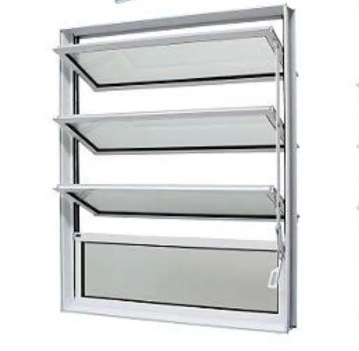 Basculeta de alumínio branco