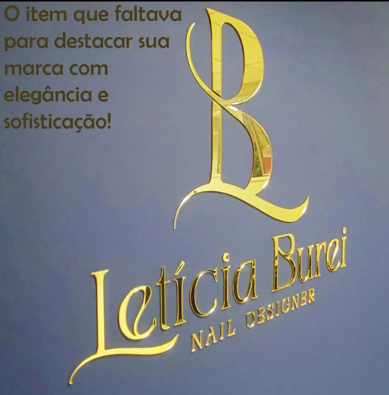Logos e letreiros em acrílico personalizados você escolhe a cor 1,20x0,60cm - Foto 4