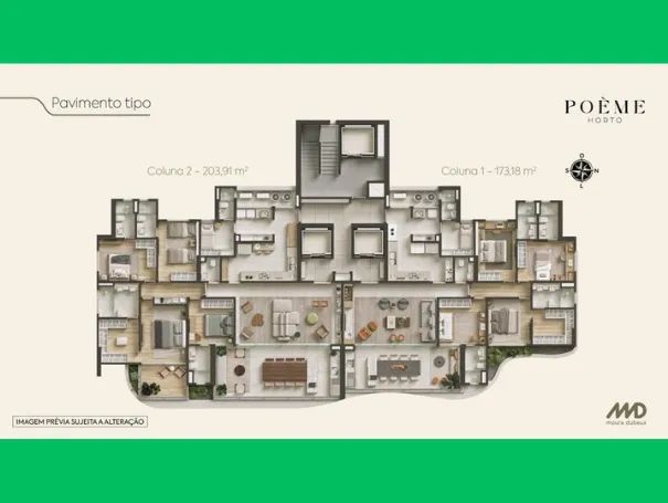 Apartamento ALTO PADRÃO 4 suites 3 ou 4 vagas - HORTO FLORESTAL - Foto 4