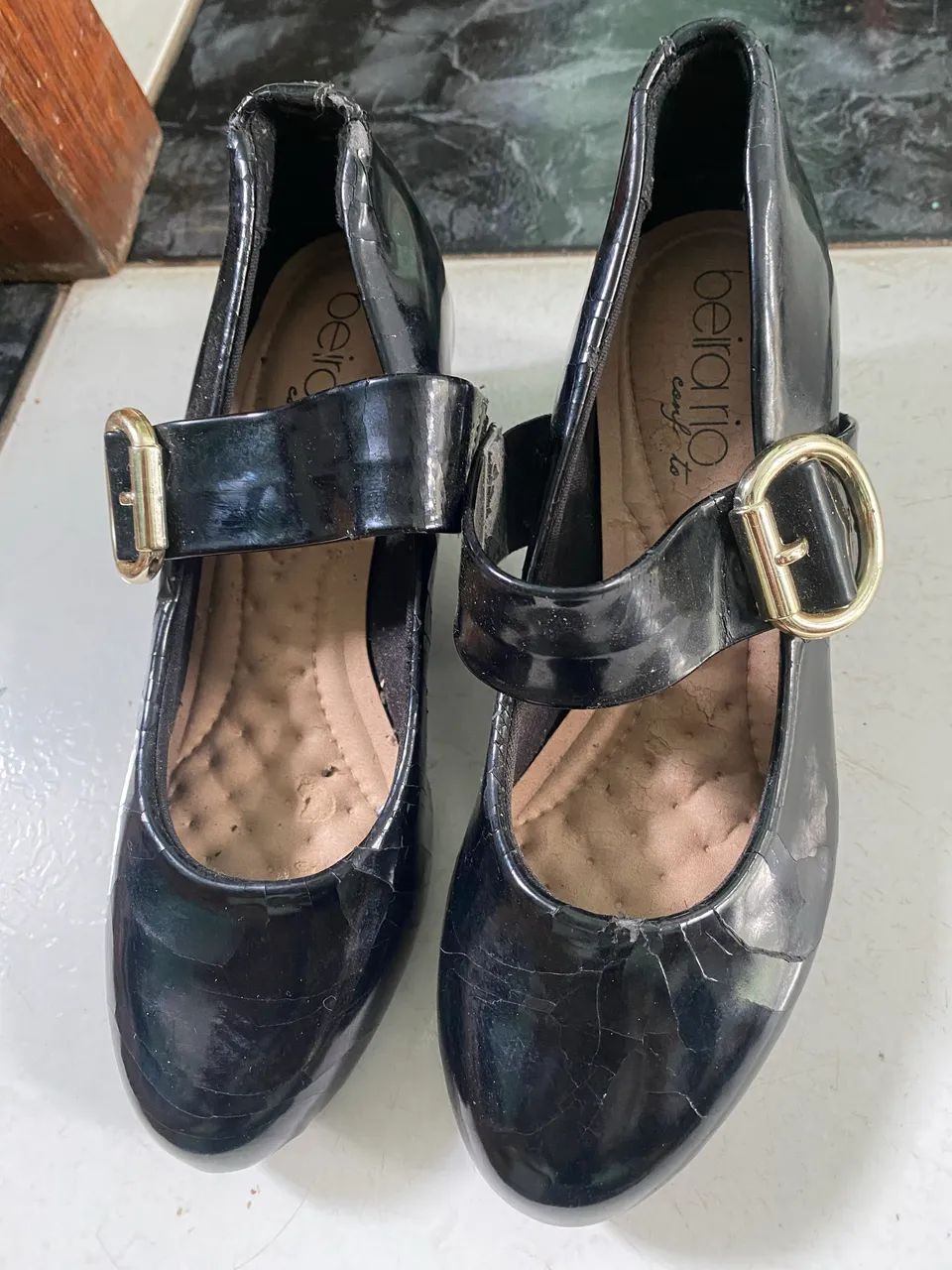 Sapato preto feminino  - Foto 5