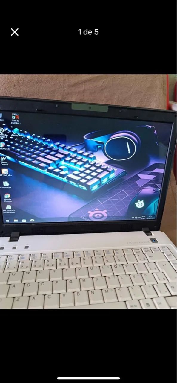 Notebook Branco Intel - Foto 4