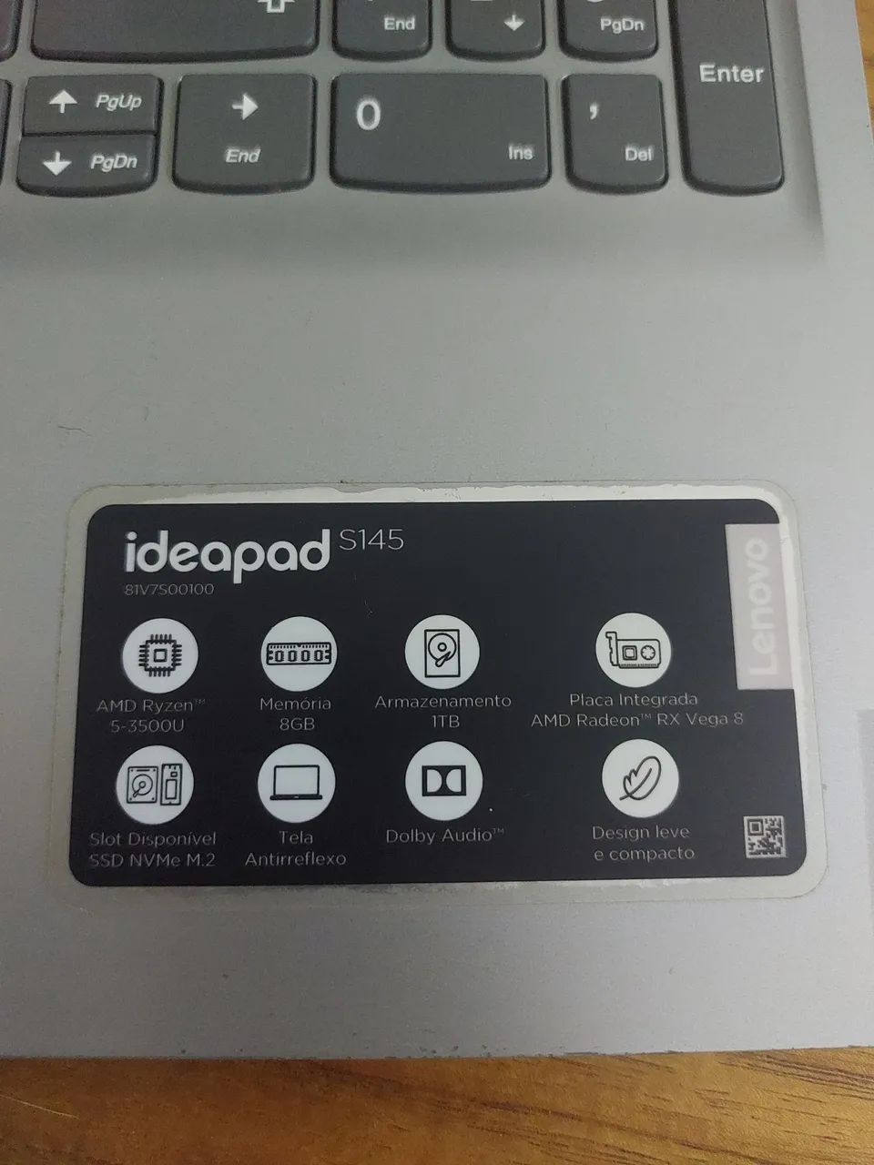 Notebook LENOVO64308009308547120