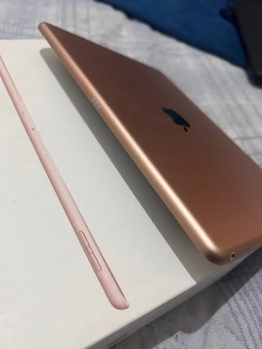 iPad 7th 32gb Gold com apple pencil original (ambos em ótimo estado e com caixa) - Foto 5