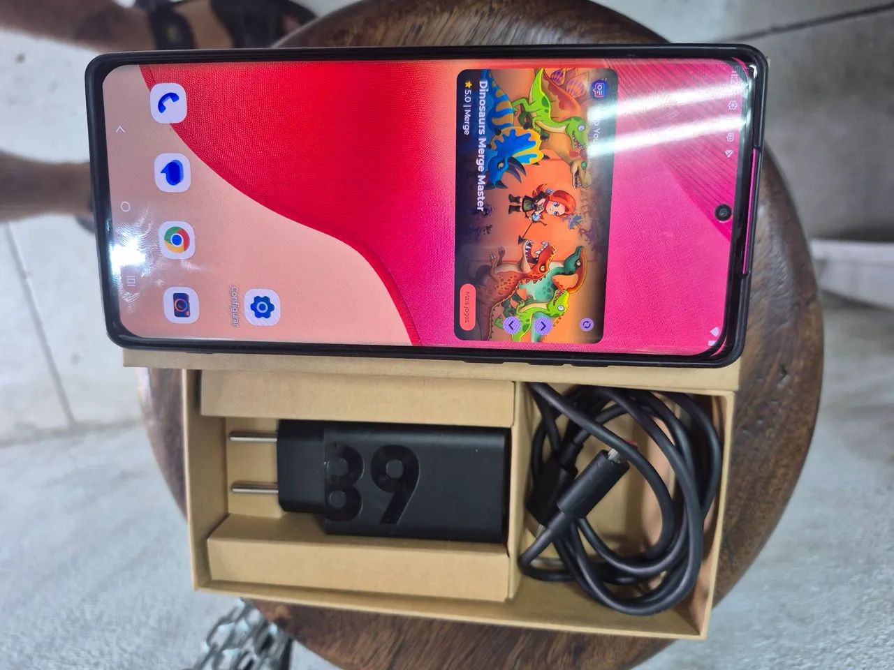 moto edge 50 fusion 256gb extremamente novo com nota fiscal  - Foto 3