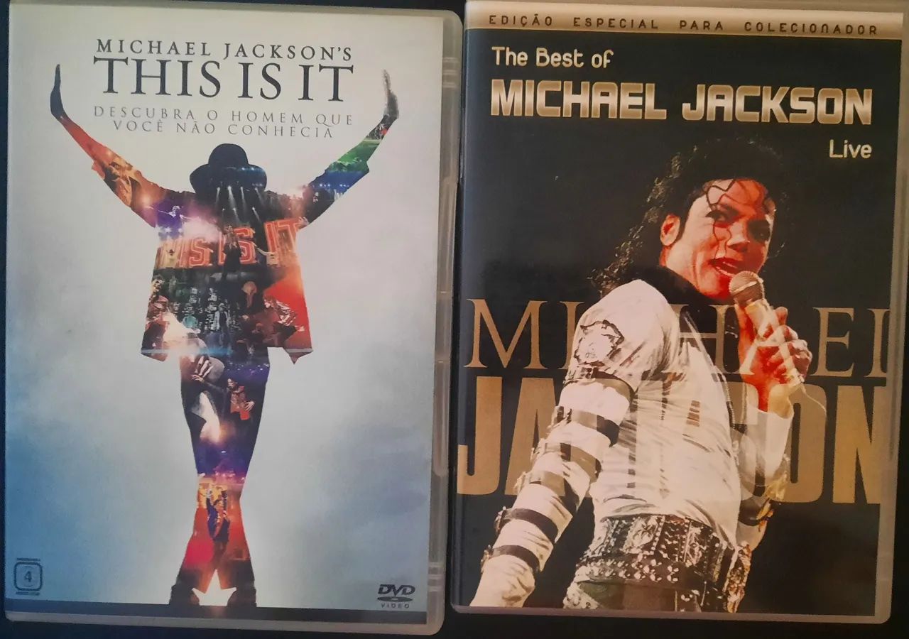2 DVD MUSICAIS MICHAEL JACKSON - CDs, DVDs etc - Sé, São Paulo