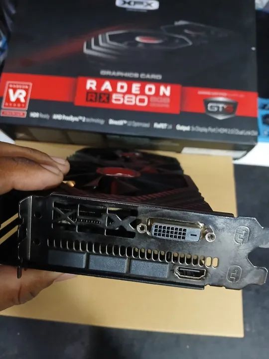 Placa de video rx 580 8gb