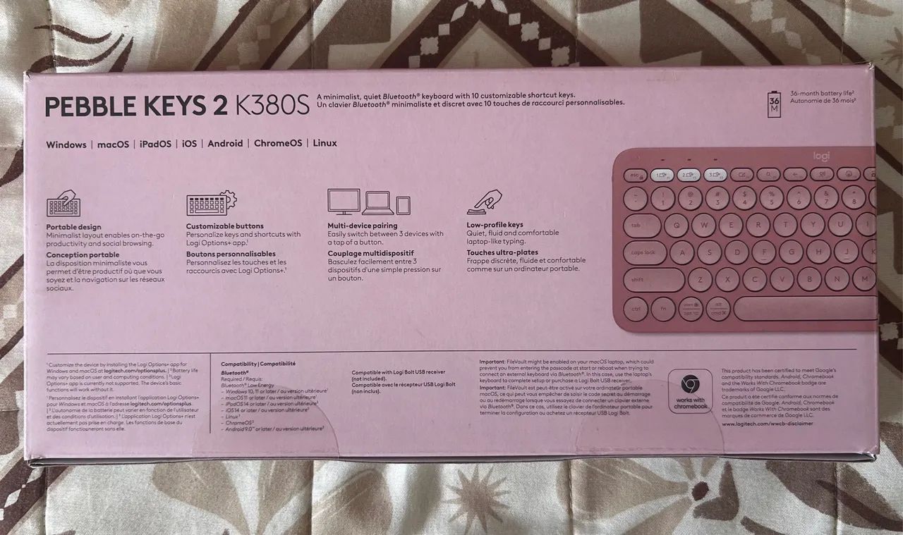 TECLADO BLUETOOTH NOVO - Foto 4